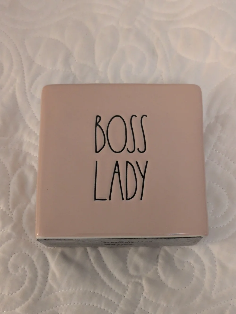 Rae Dunn Boss Lady Paperweight - Picture 1 of 6